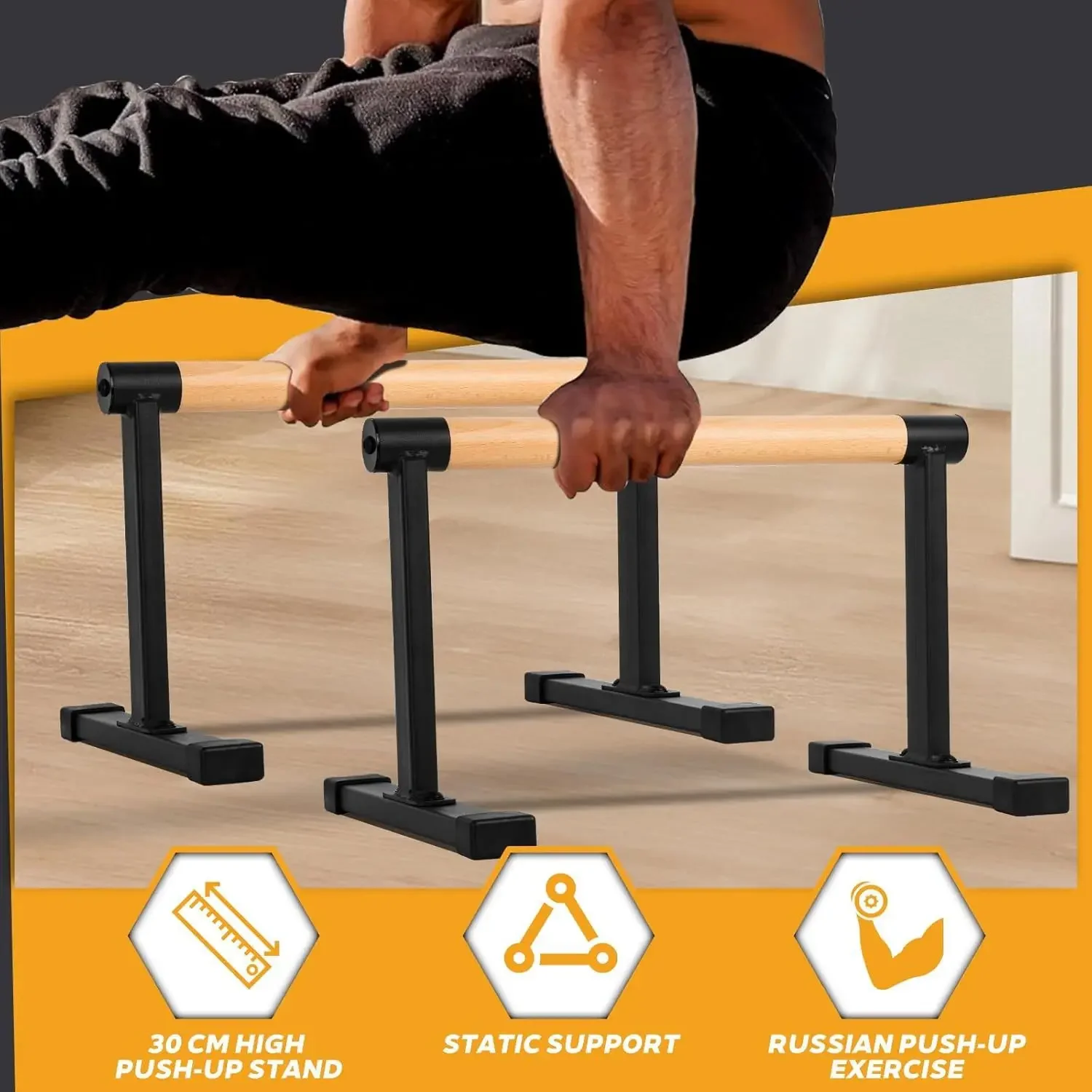 Adjustable Dip Bar Parallel Bar Indoor Calisthenics Horizontal Training Frame
Adjustable Dip Bar Parallel Bar Indoor Calisthenics Horizontal Training Frame