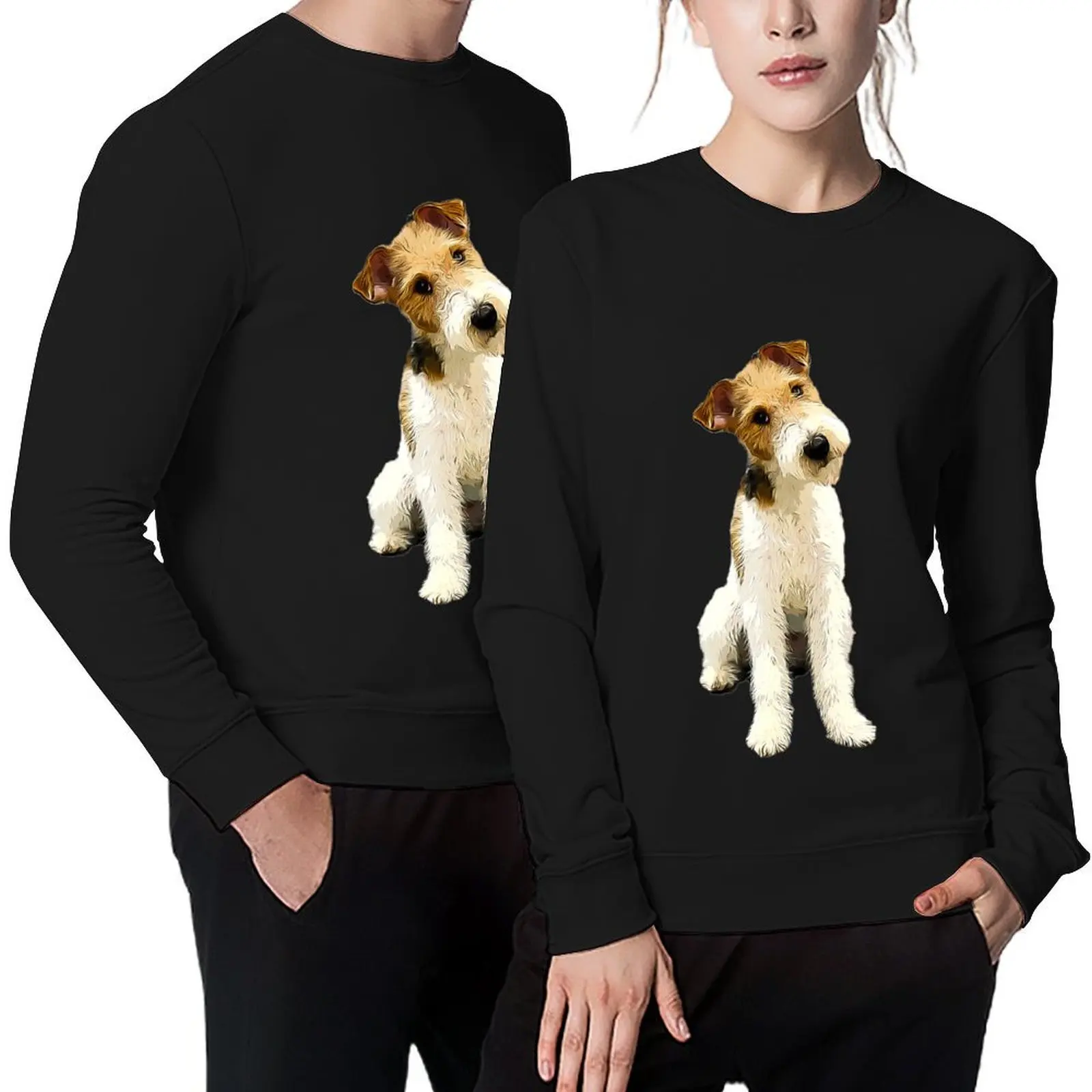 Wire Fox Terrier Head Tilt Pullover autumn tracksuit men men's winter sweater new in sweatshirts
Wire Fox Terrier Head Tilt Pullover autumn tracksuit men men's winter sweater new in sweatshirts