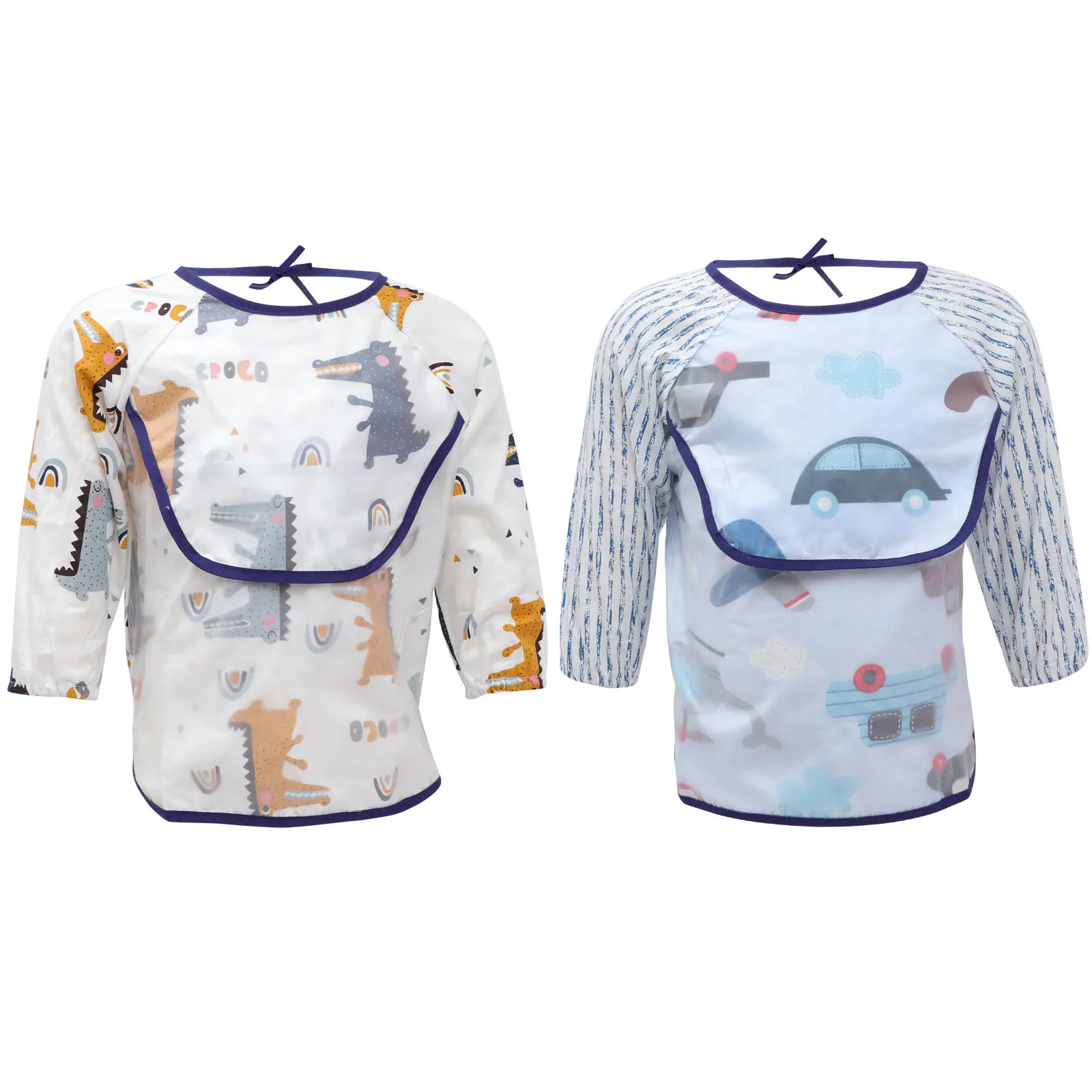 2Pcs Baby Long Sleeve Bib Waterproof Children Smock Toddler Aprons Infant Cotton Feeding Painting Practical QuickDry
2Pcs Baby Long Sleeve Bib Waterproof Children Smock Toddler Aprons Infant Cotton Feeding Painting Practical QuickDry