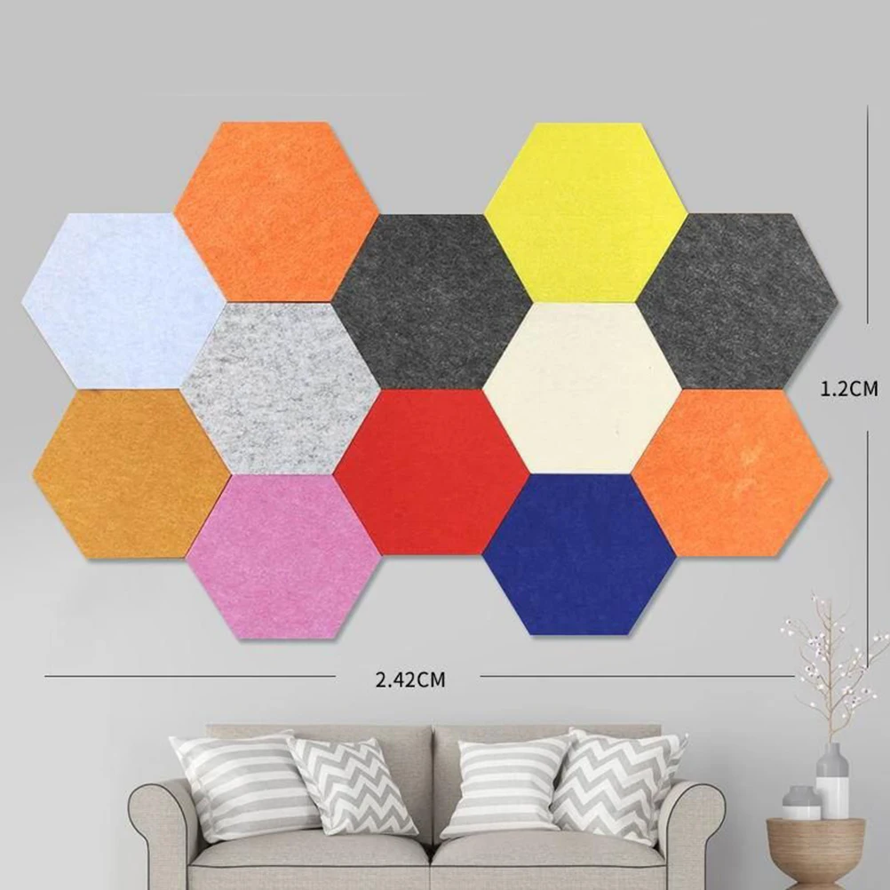 10pcs Felt Board Cork Photo Wall Background Panel Wall Felt Colorful Hexagon Shape for Home Wall Decor
10pcs Felt Board Cork Photo Wall Background Panel Wall Felt Colorful Hexagon Shape for Home Wall Decor