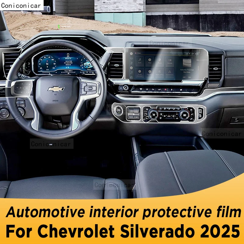 For Chevrolet Silverado 2025 Panel Navigation Automotive Interior Screen TPU Protective Film Cover Anti-Scratch Sticker
For Chevrolet Silverado 2025 Panel Navigation Automotive Interior Screen TPU Protective Film Cover Anti-Scratch Sticker