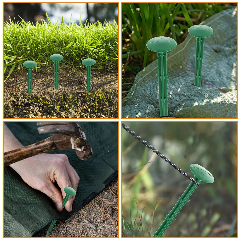150 Pcs Fixed Pile Floor Nails Plant Garden Spikes Plastic Turf Heavy Duty Ground Stakes
150 Pcs Fixed Pile Floor Nails Plant Garden Spikes Plastic Turf Heavy Duty Ground Stakes