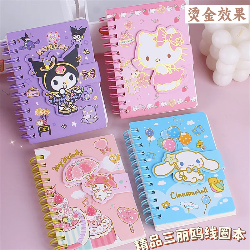 Sanrio цветная книга на спирали, мультяшный милый блокнот, записная книжка, заметки, студенческие школьные подарки, награды, набор канцелярских принадлежностей, оптовая продажа
Sanrio цветная книга на спирали, мультяшный милый блокнот, записная книжка, заметки, студенческие школьные подарки, награды, набор канцелярских принадлежностей, оптовая продажа