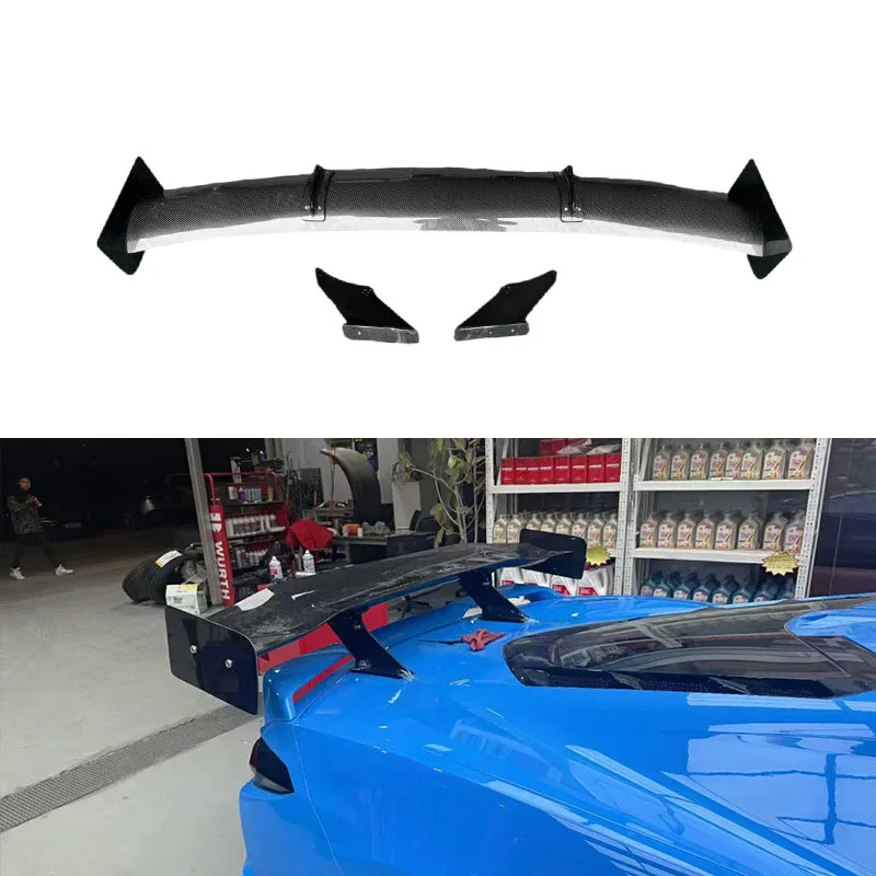 Carbon fiber rear wing, rear spoiler, fixed wind wing car modification parts for Chevrolet Corvette C8
Carbon fiber rear wing, rear spoiler, fixed wind wing car modification parts for Chevrolet Corvette C8