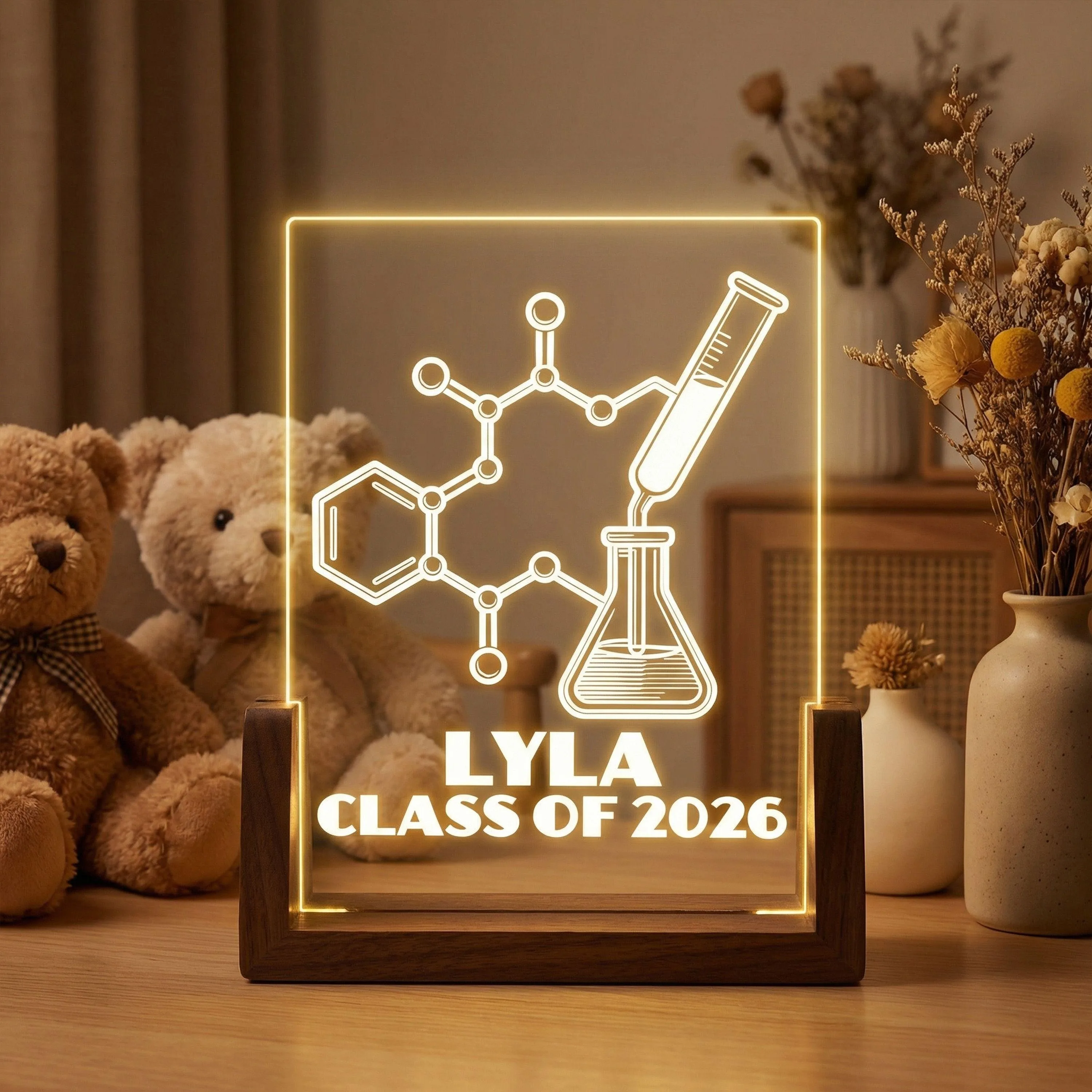Custom Acrylic Night Light Engraved Name And Graduation Time Cozy Household Decor Memorial Present For School Friends
Custom Acrylic Night Light Engraved Name And Graduation Time Cozy Household Decor Memorial Present For School Friends