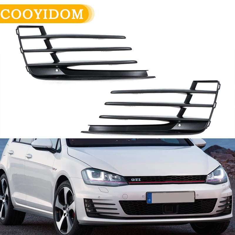 Car Front Bumper Fog Light Grill Fog Light Open Vent Grille Intake Cover For VW Golf 7 GTI 2013-2016 Fog Light Grill Bumper
Car Front Bumper Fog Light Grill Fog Light Open Vent Grille Intake Cover For VW Golf 7 GTI 2013-2016 Fog Light Grill Bumper