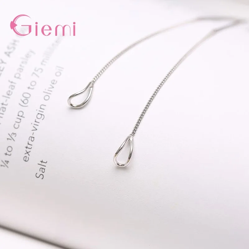 Minimalism 925 Sterling Silver Geometric Ear Line Drop Earrings For Women Girls Anniversary Wedding Party Fashion Jewelry Gifts
Minimalism 925 Sterling Silver Geometric Ear Line Drop Earrings For Women Girls Anniversary Wedding Party Fashion Jewelry Gifts