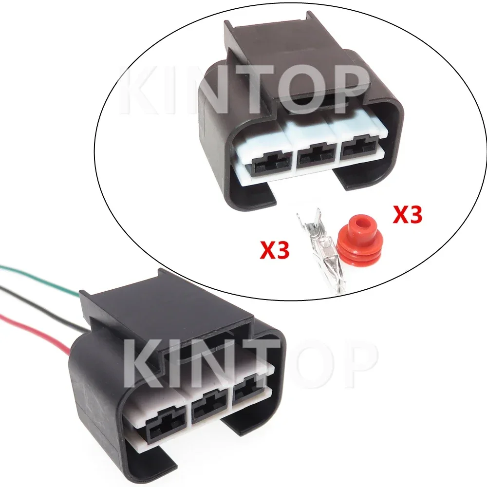 1 Set 3 Pins Automotive Electronic Fan Electric Cable Connector AC Assembly 1743271-2 Car Modification Socket Accessories
1 Set 3 Pins Automotive Electronic Fan Electric Cable Connector AC Assembly 1743271-2 Car Modification Socket Accessories