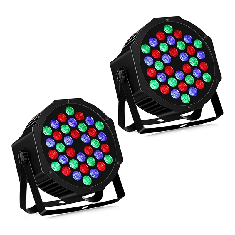 A95I-DJ Stage Light Corded RGB 36 LED With Control For Wedding Party Club Christmas Stage Uplights(2 Packs) US US Plug
A95I-DJ Stage Light Corded RGB 36 LED With Control For Wedding Party Club Christmas Stage Uplights(2 Packs) US US Plug