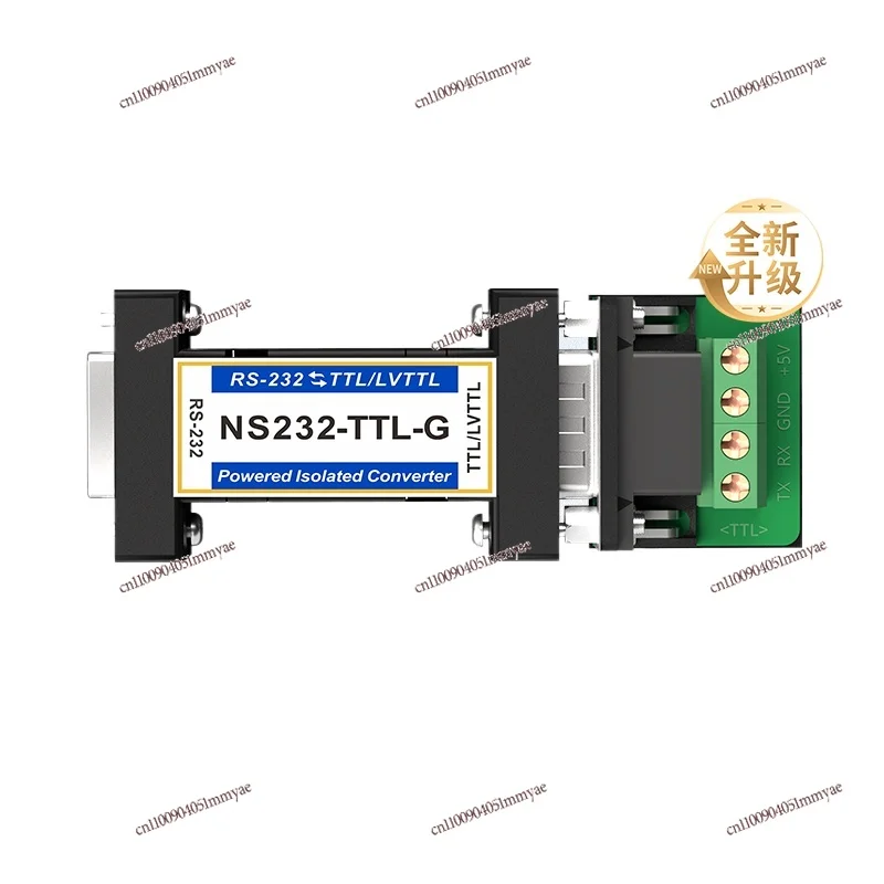 Industrial Serial RS232 To 3.3V/5VTTL Level Converter Active Isolation Module Signal Extension Amplifier Repeater Adapter
Industrial Serial RS232 To 3.3V/5VTTL Level Converter Active Isolation Module Signal Extension Amplifier Repeater Adapter