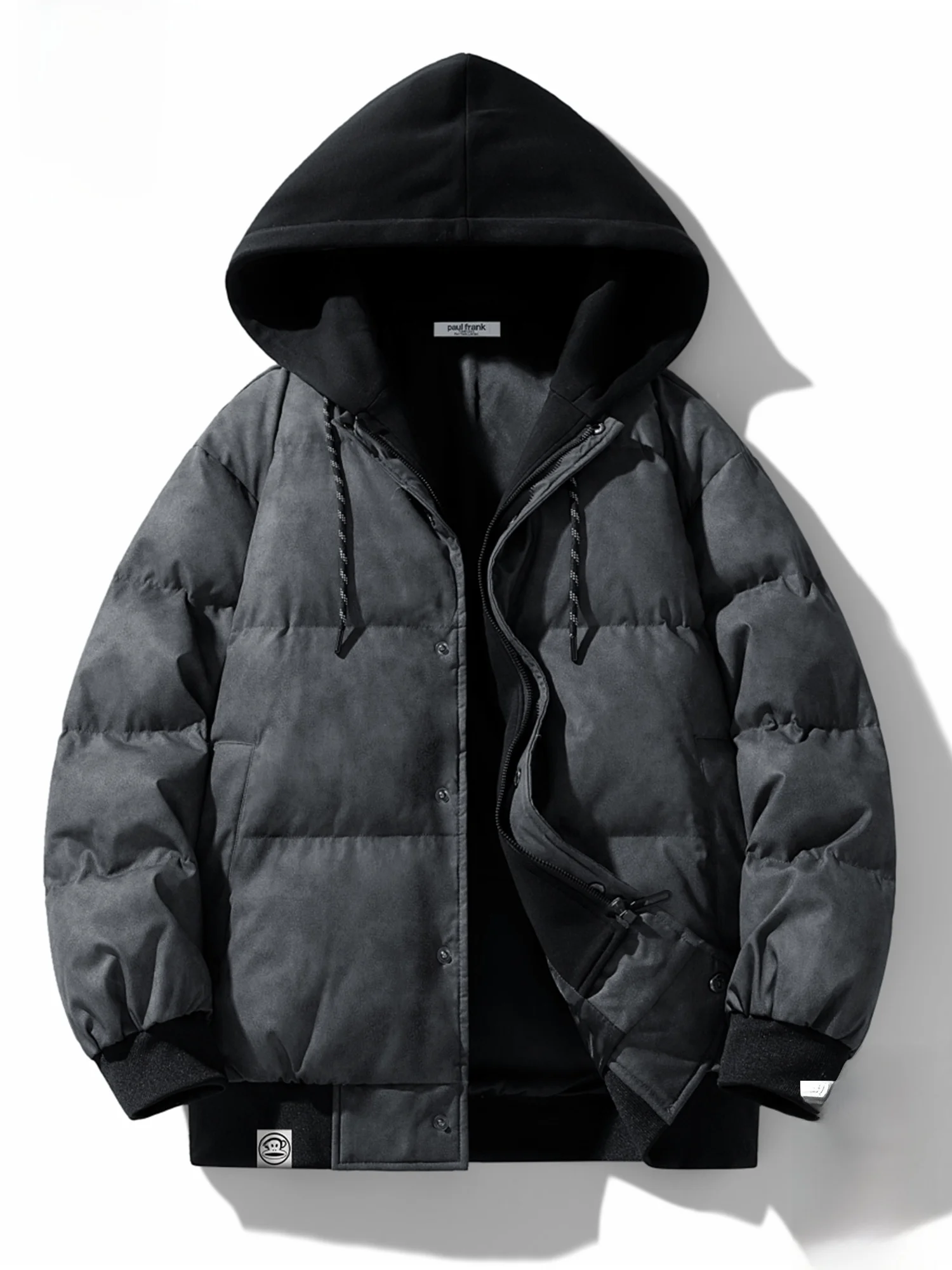 PaulFrank Loose Fit Hooded Cotton Jaet Men's Winter Warm Retro Dyed Large Mouth Monkey Polyester Fiber Long Sve Zipper
PaulFrank Loose Fit Hooded Cotton Jaet Men's Winter Warm Retro Dyed Large Mouth Monkey Polyester Fiber Long Sve Zipper