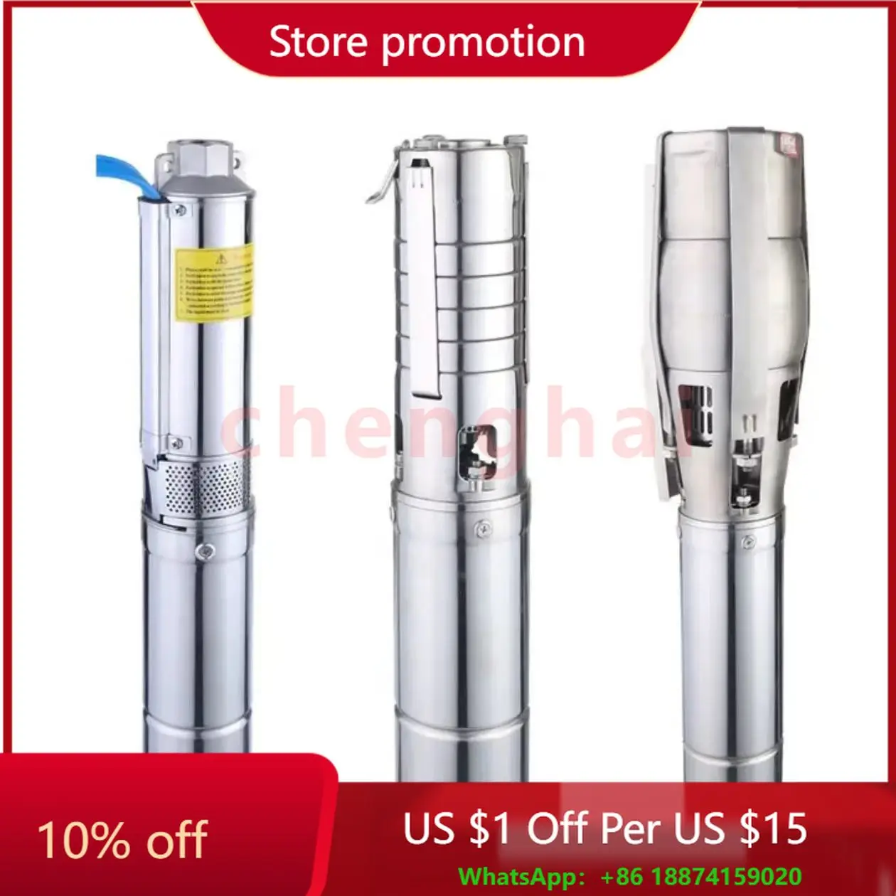 DC Submersible Solar Water Pump for Farm Irrigation Low Noise Electric Self-Priming Centrifugal Pump Marine Use for Agriculture
DC Submersible Solar Water Pump for Farm Irrigation Low Noise Electric Self-Priming Centrifugal Pump Marine Use for Agriculture