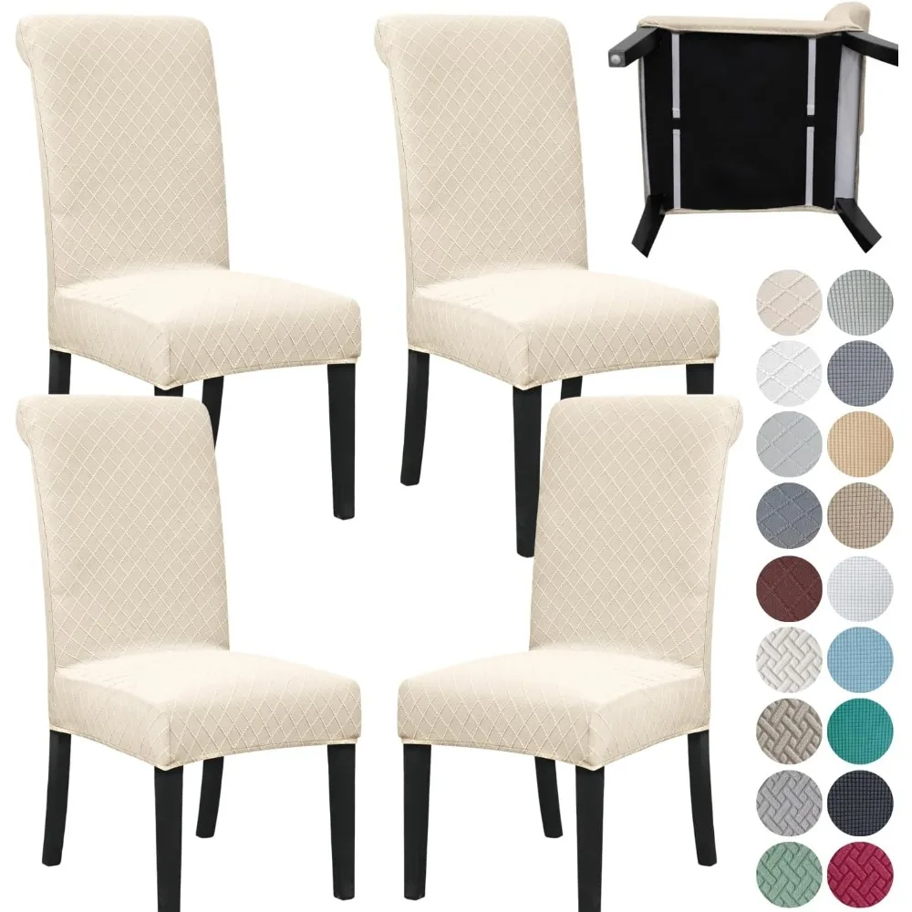 4 Pack Dining Room Chair Covers Slipcover Washable Kitchen Dining Chair Cover Removable Seat Protector Set of 4
4 Pack Dining Room Chair Covers Slipcover Washable Kitchen Dining Chair Cover Removable Seat Protector Set of 4