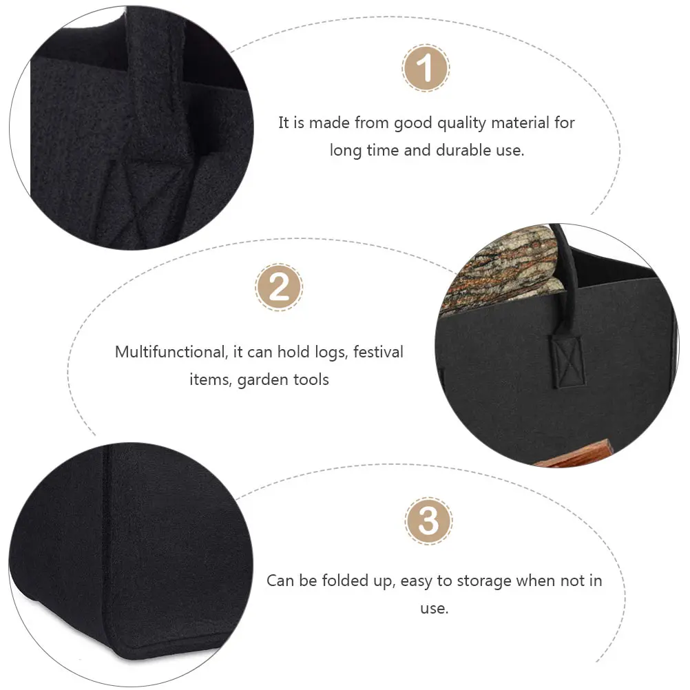 Foldable Firewood Storage Bag Felt Material Lightweight Outdoor Camping Pouch for Logs Garden Tools Household Supplies
Foldable Firewood Storage Bag Felt Material Lightweight Outdoor Camping Pouch for Logs Garden Tools Household Supplies