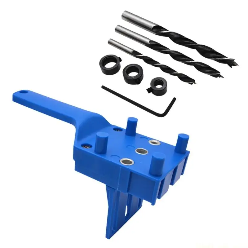 A2BE Drilling Templates Set Includes 3 Commonly Used Size Drill Bit For Accurate Joinery
A2BE Drilling Templates Set Includes 3 Commonly Used Size Drill Bit For Accurate Joinery