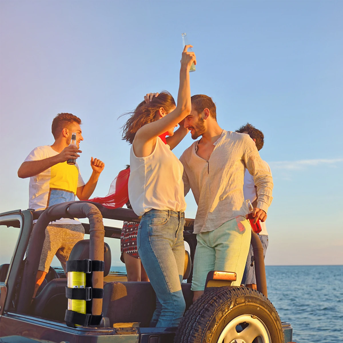 Universal Fit Cup Cord Mounting Strap for Extinguisher Flashlight Rugged Nylon Fastening Band Black Strap Extinguisher
Universal Fit Cup Cord Mounting Strap for Extinguisher Flashlight Rugged Nylon Fastening Band Black Strap Extinguisher