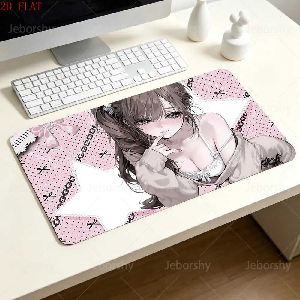 Kawaii Anime Girl Gaming Mouse Pad - Cute Pink Lolita Desk Mat for PC Gamer
Kawaii Anime Girl Gaming Mouse Pad - Cute Pink Lolita Desk Mat for PC Gamer