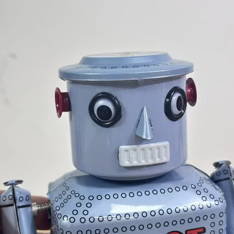 Metal Tin moving Arms swing alien robot figure Mechanical Clockwork Wind up toy Adult Collection Retro children gift
Metal Tin moving Arms swing alien robot figure Mechanical Clockwork Wind up toy Adult Collection Retro children gift