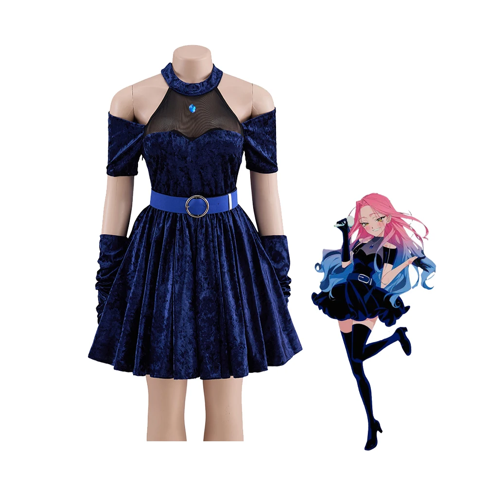 Mizi Cosplay Blue Halter Bust Dress Alien Stage Cosplay Costume Halloween Carnival Party Fancy Dress For Women Adult
Mizi Cosplay Blue Halter Bust Dress Alien Stage Cosplay Costume Halloween Carnival Party Fancy Dress For Women Adult