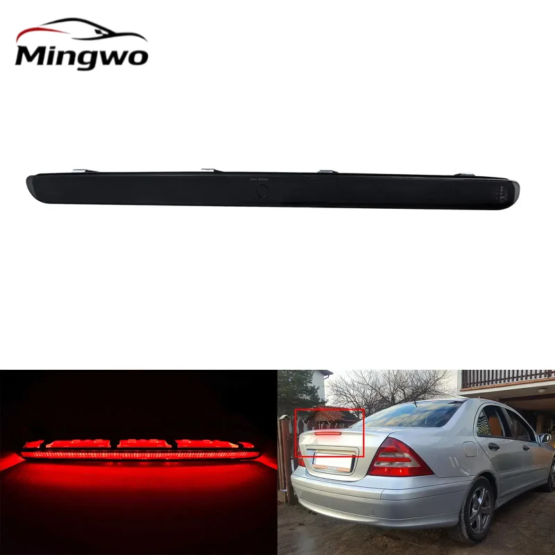 For 01-07 Mercedes C-Class W203 LED Rear Boot High Level Third Brake Stop Light
For 01-07 Mercedes C-Class W203 LED Rear Boot High Level Third Brake Stop Light