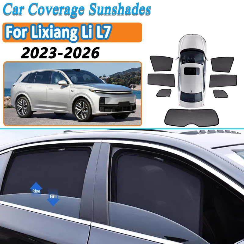 Car Mesh Shades For Lixiang Li L7 2023 2024 2025 2026 Window Sunshades Sunscreen Privacy Curtains Sun Visors Auto Accessories
Car Mesh Shades For Lixiang Li L7 2023 2024 2025 2026 Window Sunshades Sunscreen Privacy Curtains Sun Visors Auto Accessories