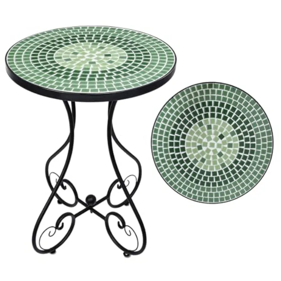 Outdoor Side Table Mosaic Patio Table Accent Tables Mosaic Tile Top Metal Frame Small End Tables Porch Beach Patio Garden Balco
Outdoor Side Table Mosaic Patio Table Accent Tables Mosaic Tile Top Metal Frame Small End Tables Porch Beach Patio Garden Balco