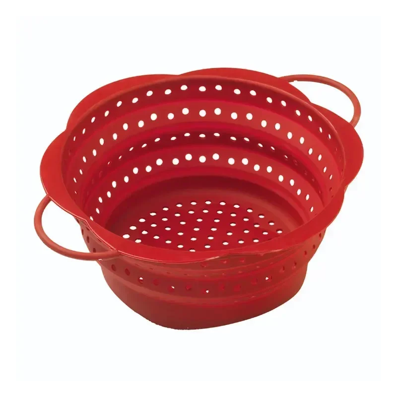 Foldable silicone drain basket vegetable basket kitchen vegetable and fruit sink drain basket resistant to high temperatures
Foldable silicone drain basket vegetable basket kitchen vegetable and fruit sink drain basket resistant to high temperatures