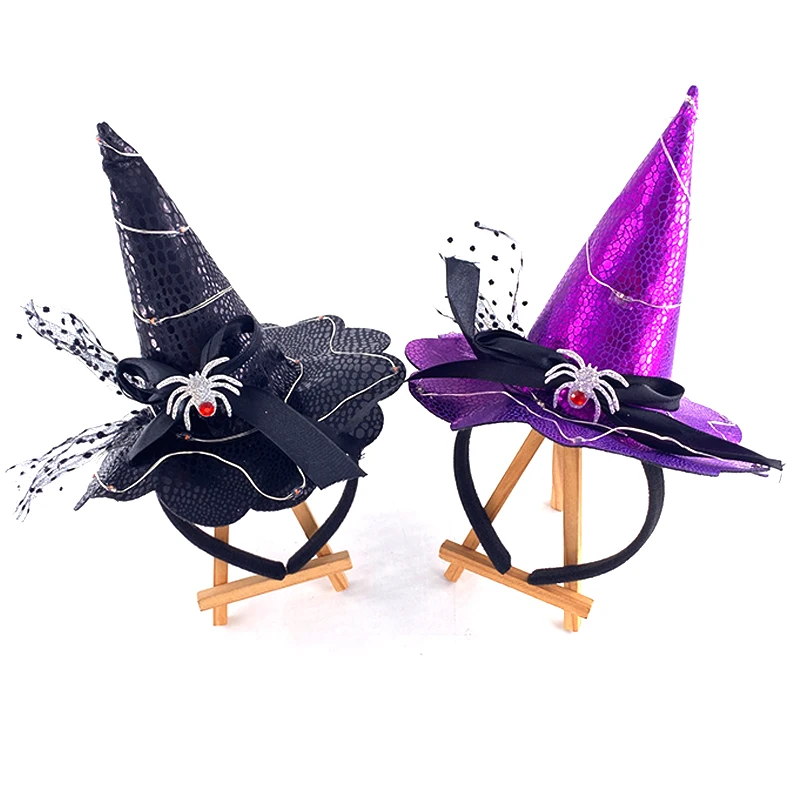 1 pcs Girls Women LED Headband Halloween Supplies Glow Headband Mini Witch Hat Headband Headwear Spiderweb Light Up Dark Night
1 pcs Girls Women LED Headband Halloween Supplies Glow Headband Mini Witch Hat Headband Headwear Spiderweb Light Up Dark Night