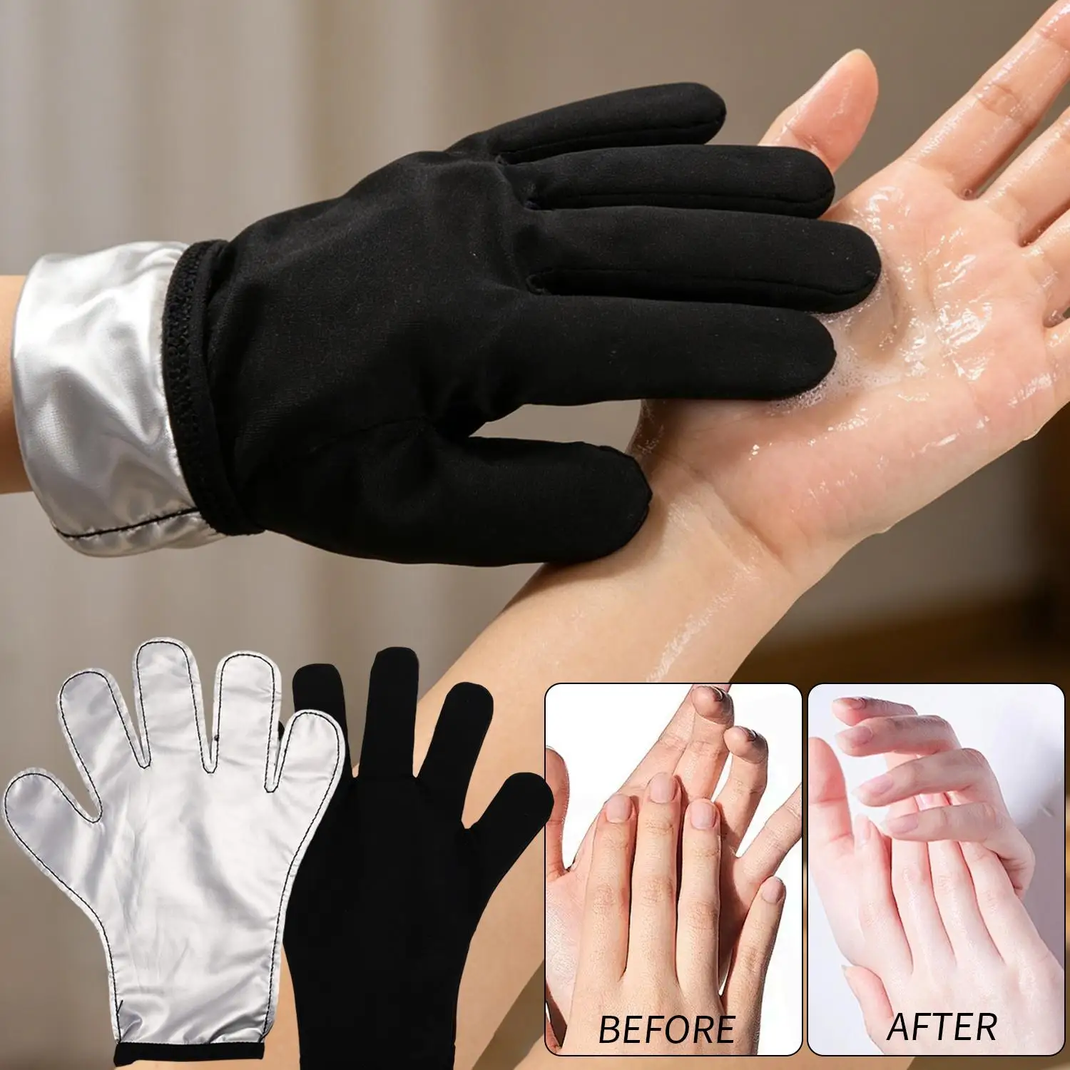 Hand Care Gloves Moisturizing Gloves for Cracked Skin Overnight Deep Nourishing Reusable Spa Smooth Treatment Hands Care Tools
Hand Care Gloves Moisturizing Gloves for Cracked Skin Overnight Deep Nourishing Reusable Spa Smooth Treatment Hands Care Tools