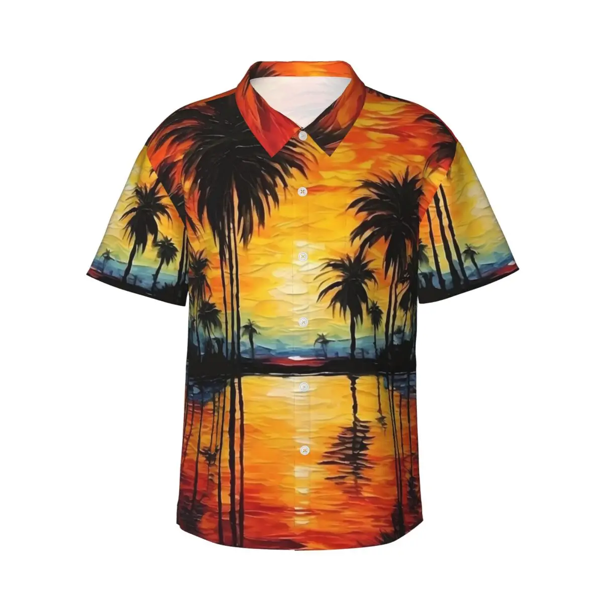 Colorful Sunset Palm Trees Beach Shirt Hawaiian Casual Shirts Men Novelty Blouses Short Sleeves Comfortable Design Tops
Colorful Sunset Palm Trees Beach Shirt Hawaiian Casual Shirts Men Novelty Blouses Short Sleeves Comfortable Design Tops