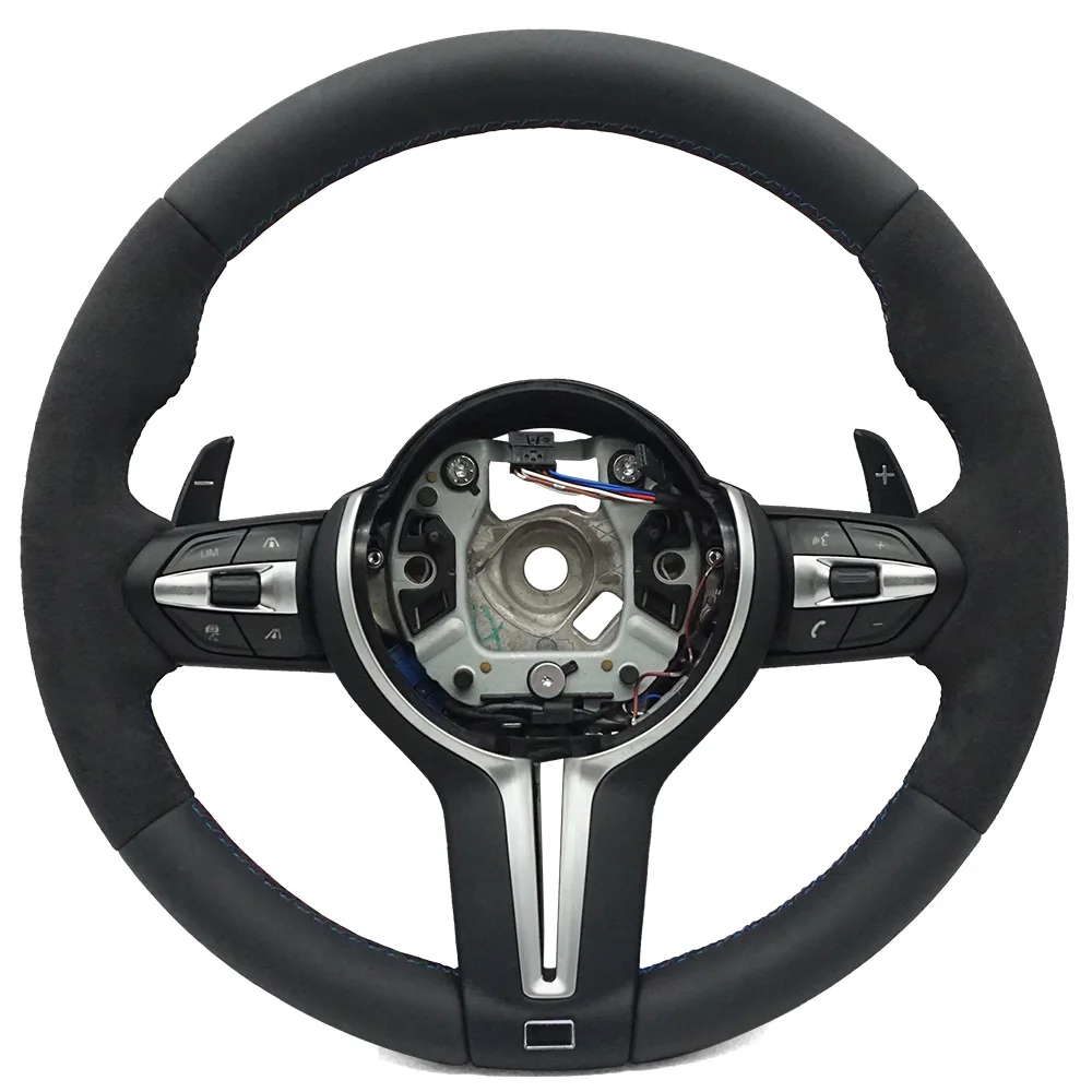 For BMW 4 Series F32 F33 F36 T-Back Half Alcantara Steering Wheel with ACC and Vibration
For BMW 4 Series F32 F33 F36 T-Back Half Alcantara Steering Wheel with ACC and Vibration