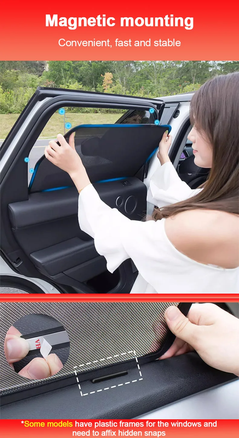 Для Nammi 06 Dongfeng Vigo Evolute i-JOY 2025 2026 2027: Магнитная солнцезащитная сетка-шторка для защиты от солнца и обеспечения конфиденциальности
Для Nammi 06 Dongfeng Vigo Evolute i-JOY 2025 2026 2027: Магнитная солнцезащитная сетка-шторка для защиты от солнца и обеспечения конфиденциальности