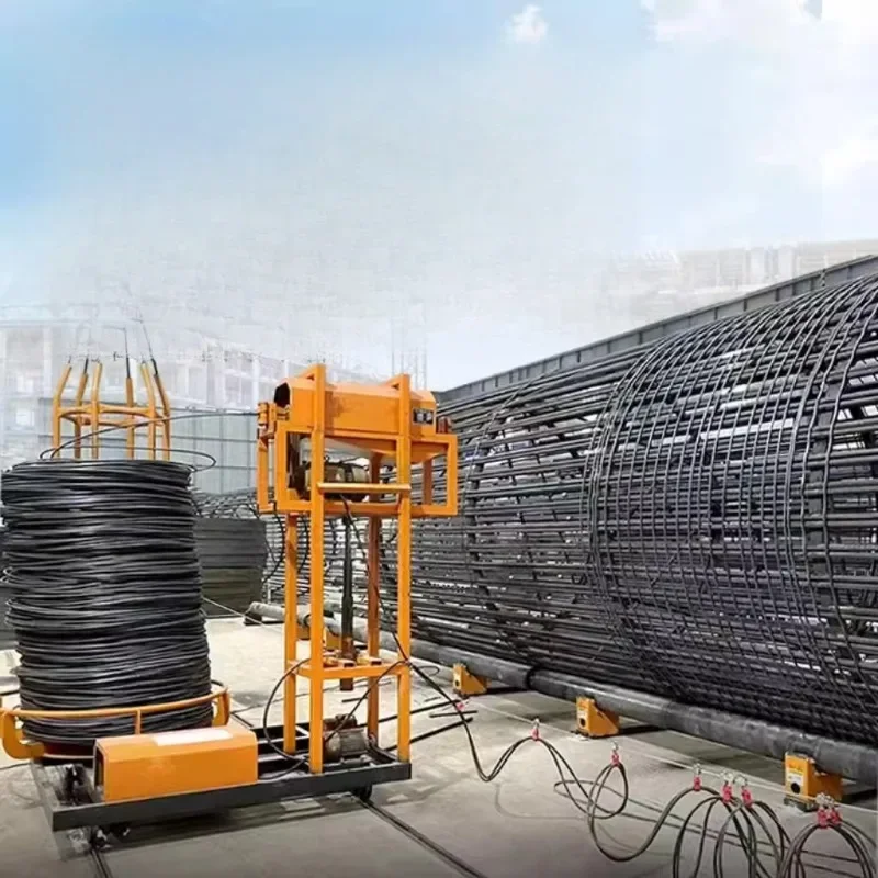 Reinforcement cage rolling machine numerical control Reinforcement cage winding machine
Reinforcement cage rolling machine numerical control Reinforcement cage winding machine