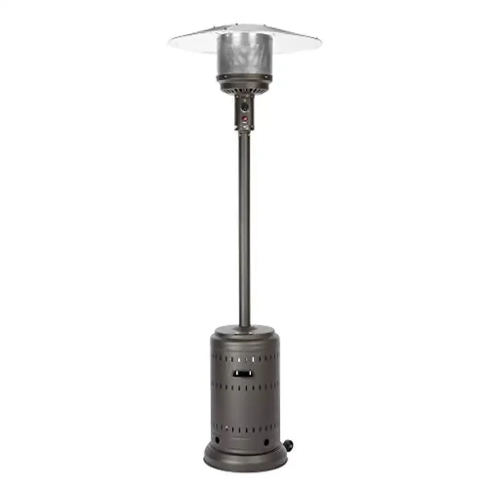 Commercial Stainless Steel Patio Heater 46,000 BTU High Output Safety Auto Shut Off 
Commercial Stainless Steel Patio Heater 46,000 BTU High Output Safety Auto Shut Off
