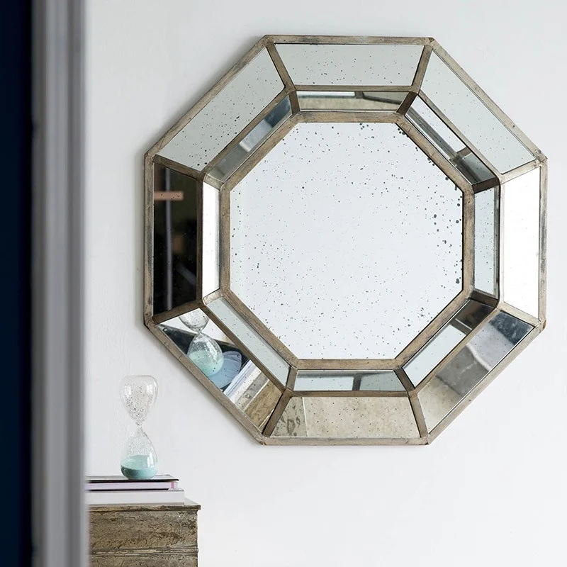 40" Silver Octagon Mirror, Mid-Century Modern Wall Mirror for Living Room, Entryway, Bedroom, Hallway
40" Silver Octagon Mirror, Mid-Century Modern Wall Mirror for Living Room, Entryway, Bedroom, Hallway