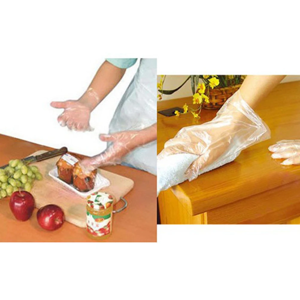100pcs Pe Disposable Gloves Food Service Hygienic Plastic For Home Kitchen Restaurant Dyeing Ambidextrous Large
100pcs Pe Disposable Gloves Food Service Hygienic Plastic For Home Kitchen Restaurant Dyeing Ambidextrous Large