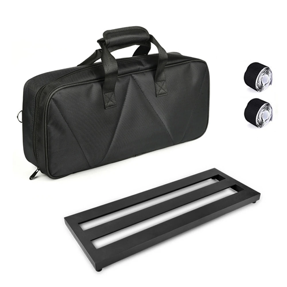 Carrying Bag Medium Size Guitar Effect Pedal Board Aluminum Alloy Pedalboard 19.7×7.5 Inch With Carrying Bag Effect Plate 
Carrying Bag Medium Size Guitar Effect Pedal Board Aluminum Alloy Pedalboard 19.7×7.5 Inch With Carrying Bag Effect Plate
