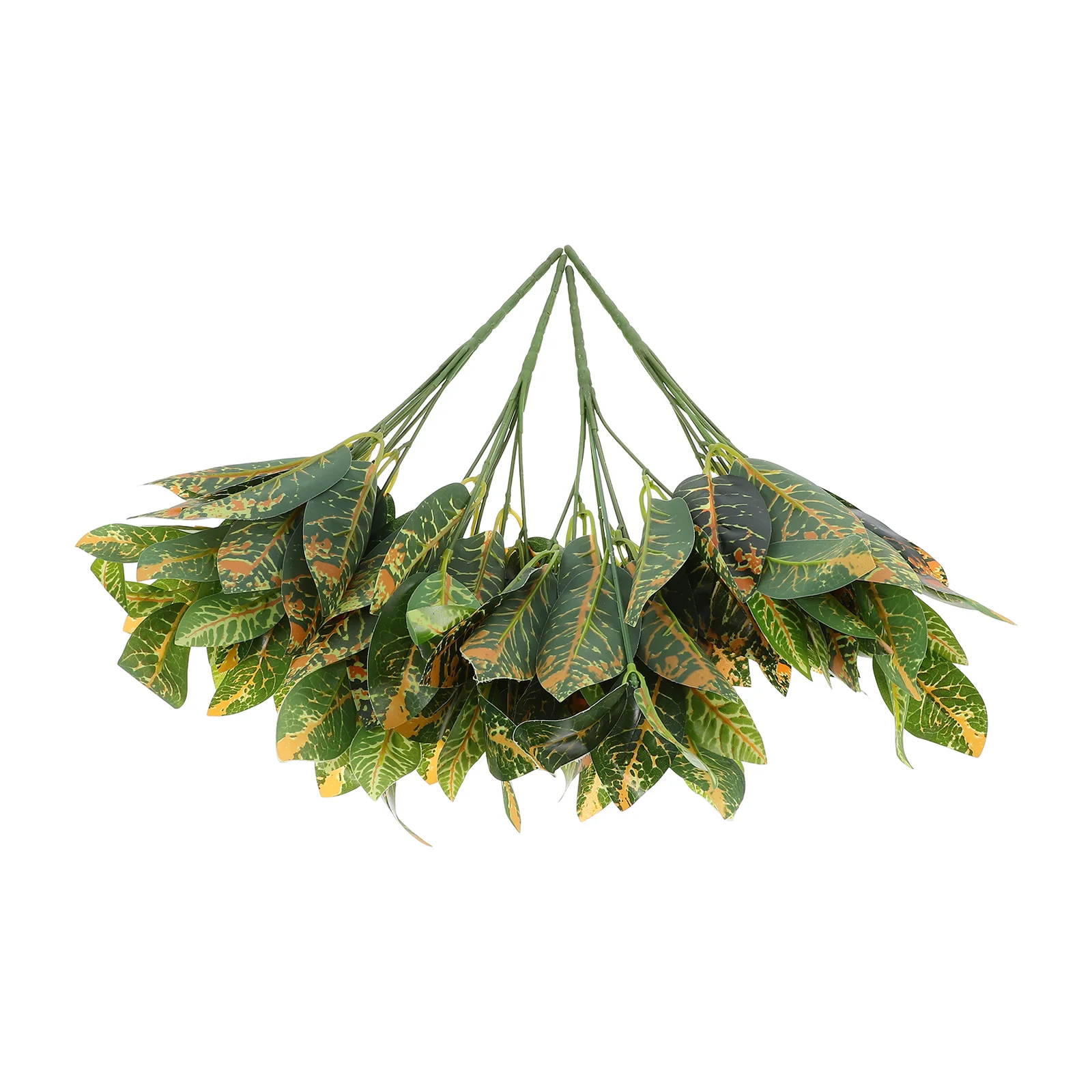4pcs Artificial Tropical PlantsRukou LeavesWooden Stems Plastic Reptile Greenery Faux Croton Branches Lifelike Home Office Hotel
4pcs Artificial Tropical PlantsRukou LeavesWooden Stems Plastic Reptile Greenery Faux Croton Branches Lifelike Home Office Hotel