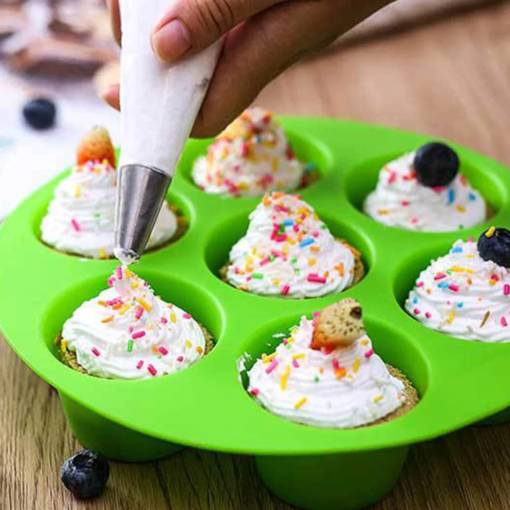 Silicone Cake Cup Mold Air Fryer Accessories Popsicles Molds Pearlescent Muffin Tray Cups 7 Holes
Silicone Cake Cup Mold Air Fryer Accessories Popsicles Molds Pearlescent Muffin Tray Cups 7 Holes
