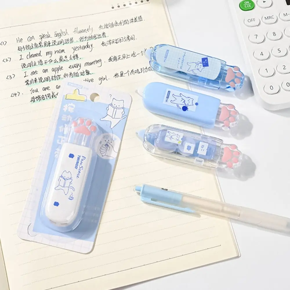 Creative Writing Corrector White Out Corrector Error Correction Tool Cat's Paw Correction Tape Stain Spot Covering Tape
Creative Writing Corrector White Out Corrector Error Correction Tool Cat's Paw Correction Tape Stain Spot Covering Tape