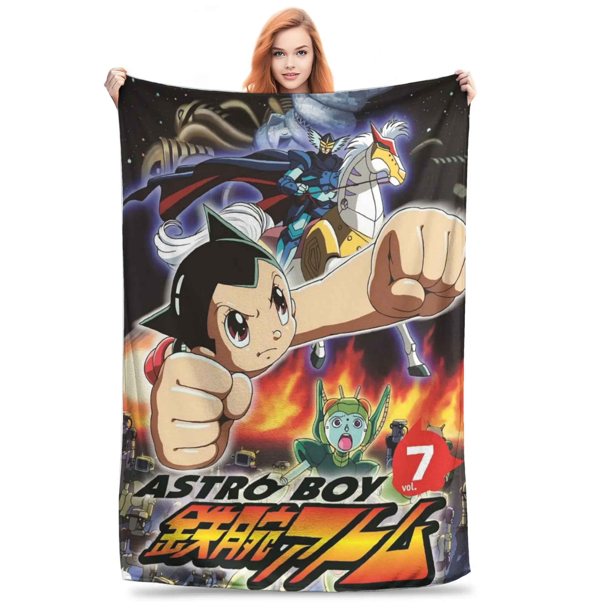 Flannel Throw Blanket Astroboy Astro Boy Atom Cartoon Anime Warm Plush Blankets Soft Bedding for Bed Livingroom Home Travel Sofa
Flannel Throw Blanket Astroboy Astro Boy Atom Cartoon Anime Warm Plush Blankets Soft Bedding for Bed Livingroom Home Travel Sofa
