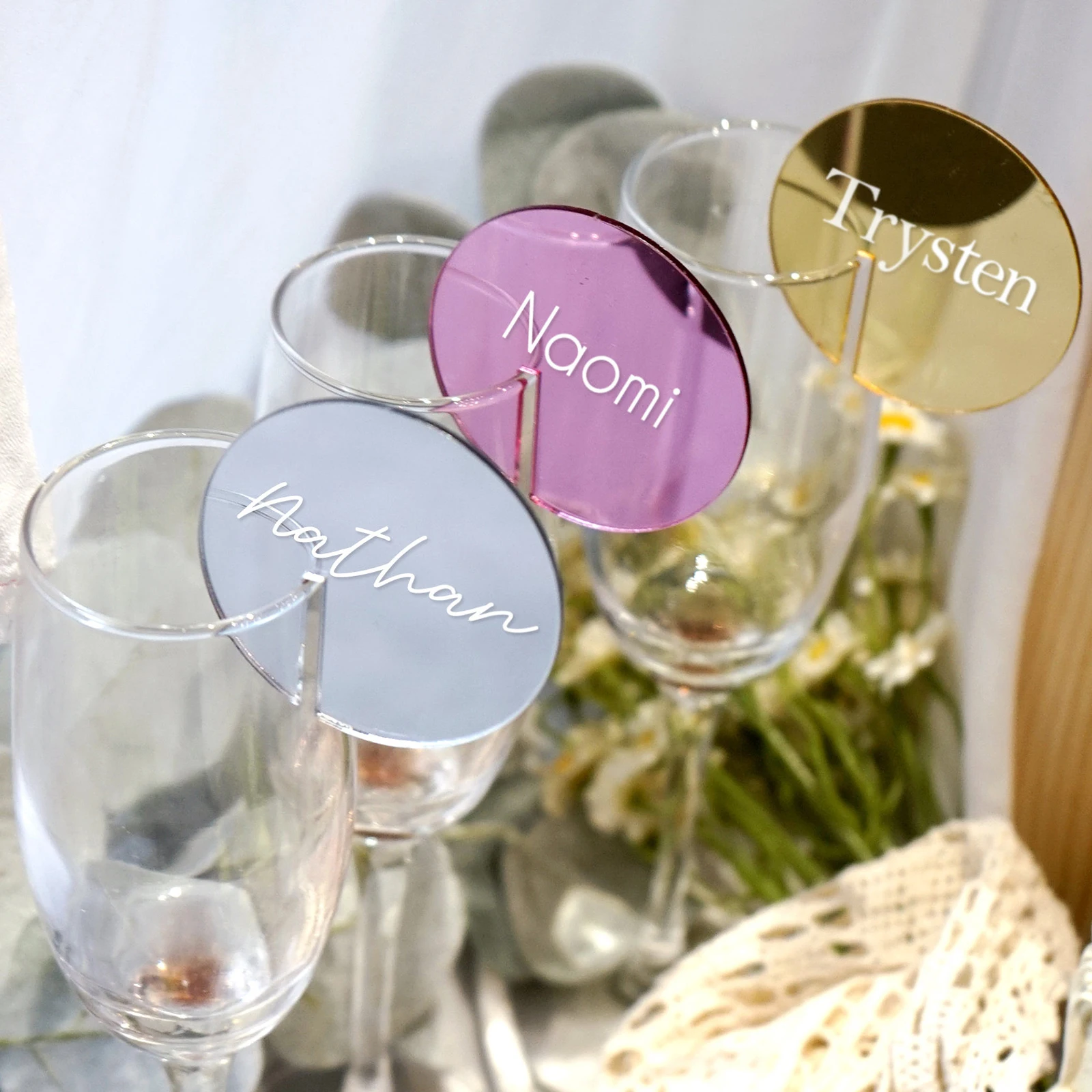Blank Circle/Heart Acrylic Wedding Drink Tag DIY Beverages Name Badges,Drink Labels Wine Charms, Place Cards Gold Silver Mirror
Blank Circle/Heart Acrylic Wedding Drink Tag DIY Beverages Name Badges,Drink Labels Wine Charms, Place Cards Gold Silver Mirror
