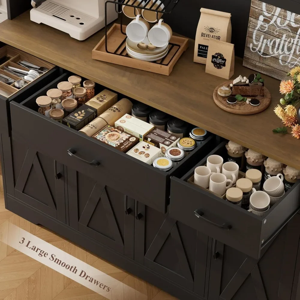 71 Tall Kitchen Pantry Storage Cabinet with Charging Station, 55 Wide Kitchen Hutch Cabinet with Large Countertop
71 Tall Kitchen Pantry Storage Cabinet with Charging Station, 55 Wide Kitchen Hutch Cabinet with Large Countertop