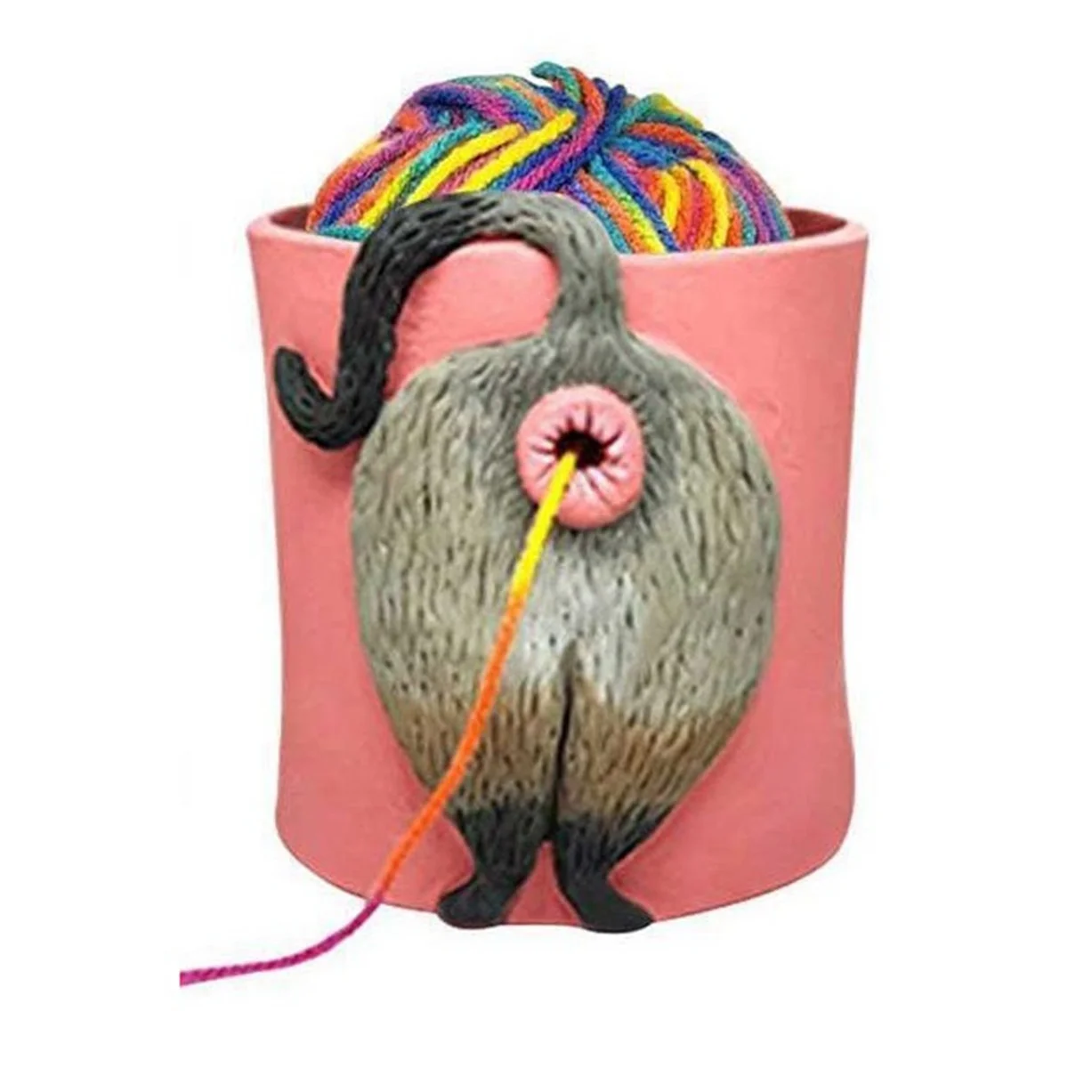 U-VBN-Cat Yarn Bowl Artwork with Hole Yarn Crochet Knitting Basket Yarn Holder Dispenser for Desktop Bedroom C
U-VBN-Cat Yarn Bowl Artwork with Hole Yarn Crochet Knitting Basket Yarn Holder Dispenser for Desktop Bedroom C