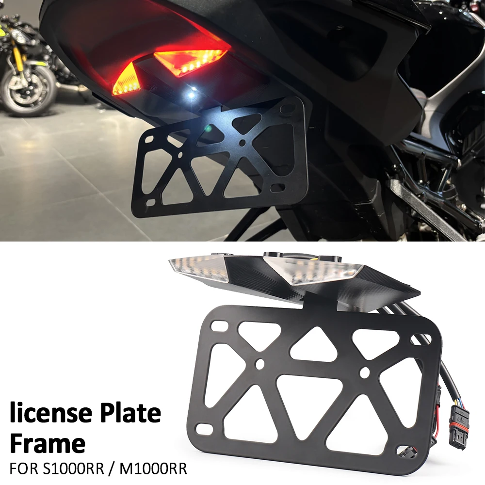 Motorcycle Tail Tidy Fender Eliminator FOR BMW S1000RR S1000 RR M1000RR S M 1000 RR New License Plate Holder LED Light
Motorcycle Tail Tidy Fender Eliminator FOR BMW S1000RR S1000 RR M1000RR S M 1000 RR New License Plate Holder LED Light