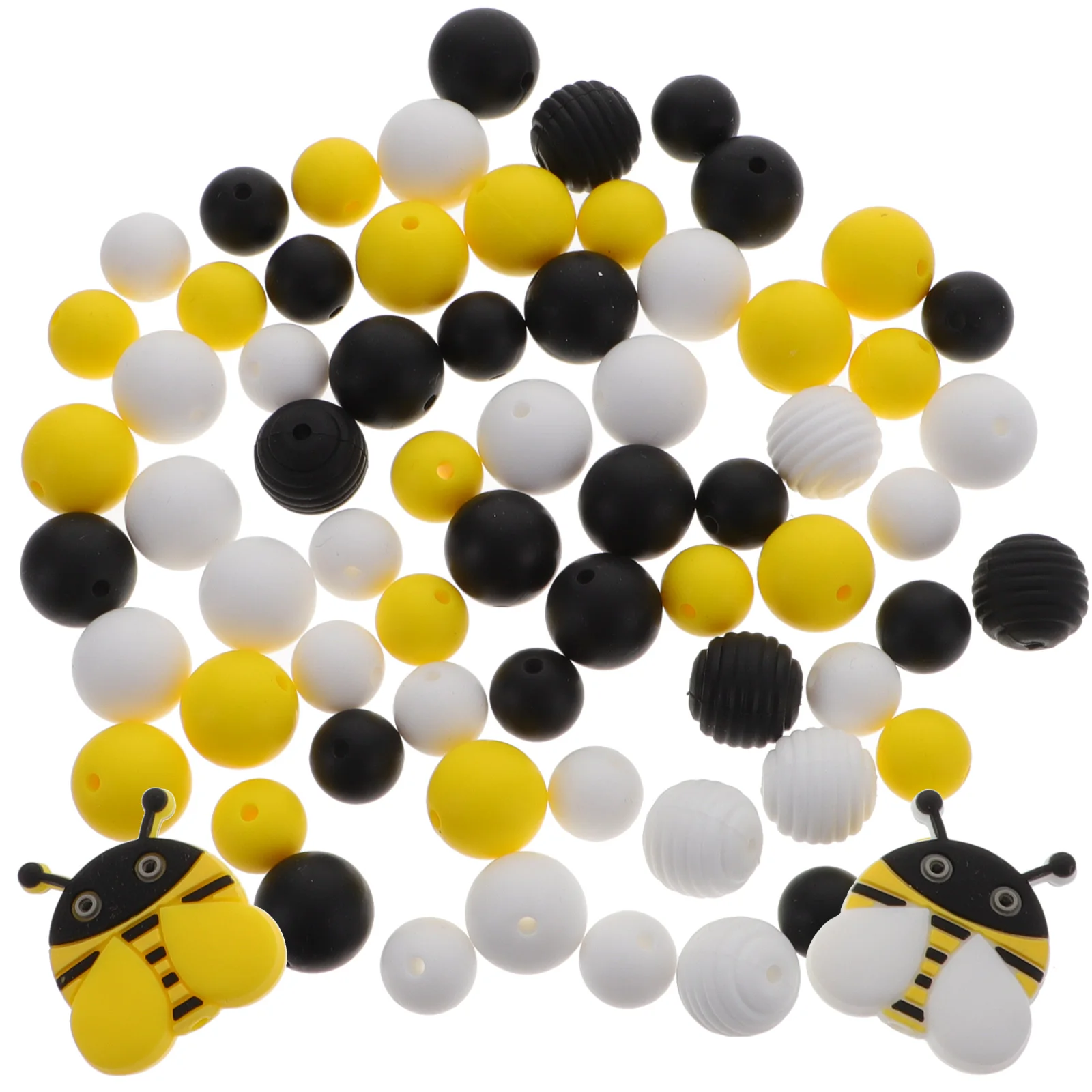 70 Pcs Silicone Beads DIY Round Large Hole Craft Making Loose Beads for Jewelry Bracelets Teething Toys Chewing Charms Spacer
70 Pcs Silicone Beads DIY Round Large Hole Craft Making Loose Beads for Jewelry Bracelets Teething Toys Chewing Charms Spacer