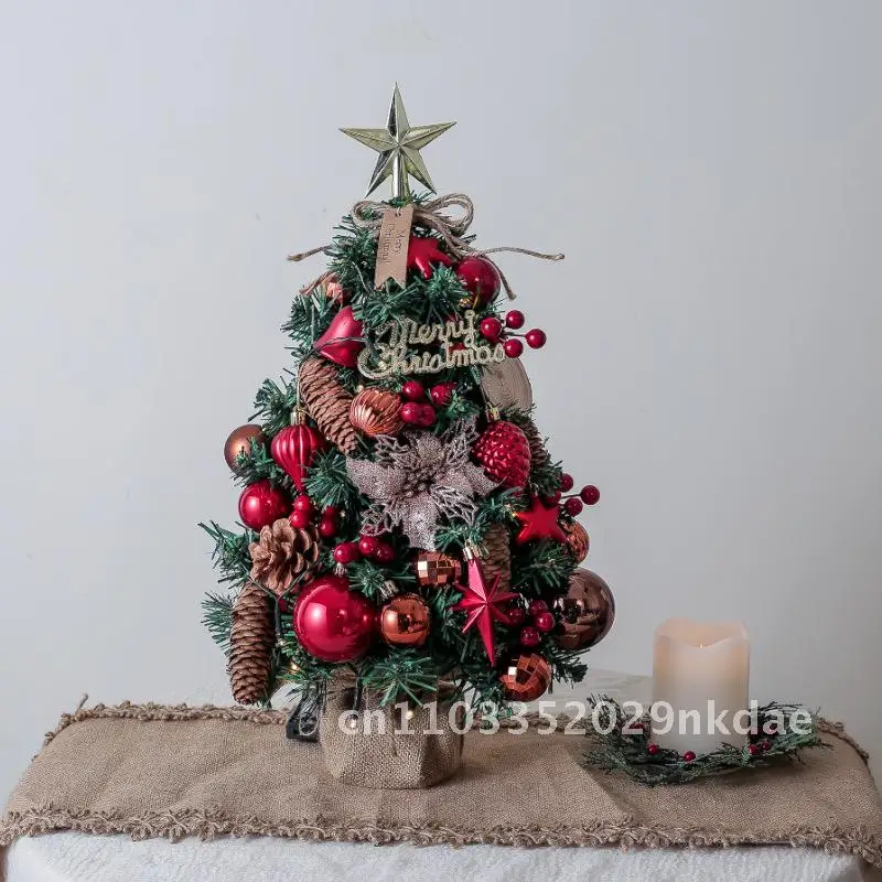 Mini Light-Emitting Christmas Tree Set 45cm PVC Christmas Decoration for Home Dining Table Counter Desktop Festive Ornaments
Mini Light-Emitting Christmas Tree Set 45cm PVC Christmas Decoration for Home Dining Table Counter Desktop Festive Ornaments