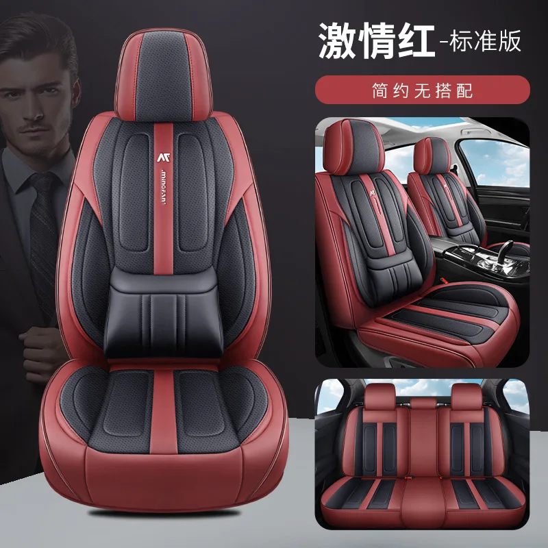New NAPPA Leather Car Seat Covers Full Set All Season Universal Lumbar Support Comfort Breathable 5 Seat Cushion
New NAPPA Leather Car Seat Covers Full Set All Season Universal Lumbar Support Comfort Breathable 5 Seat Cushion