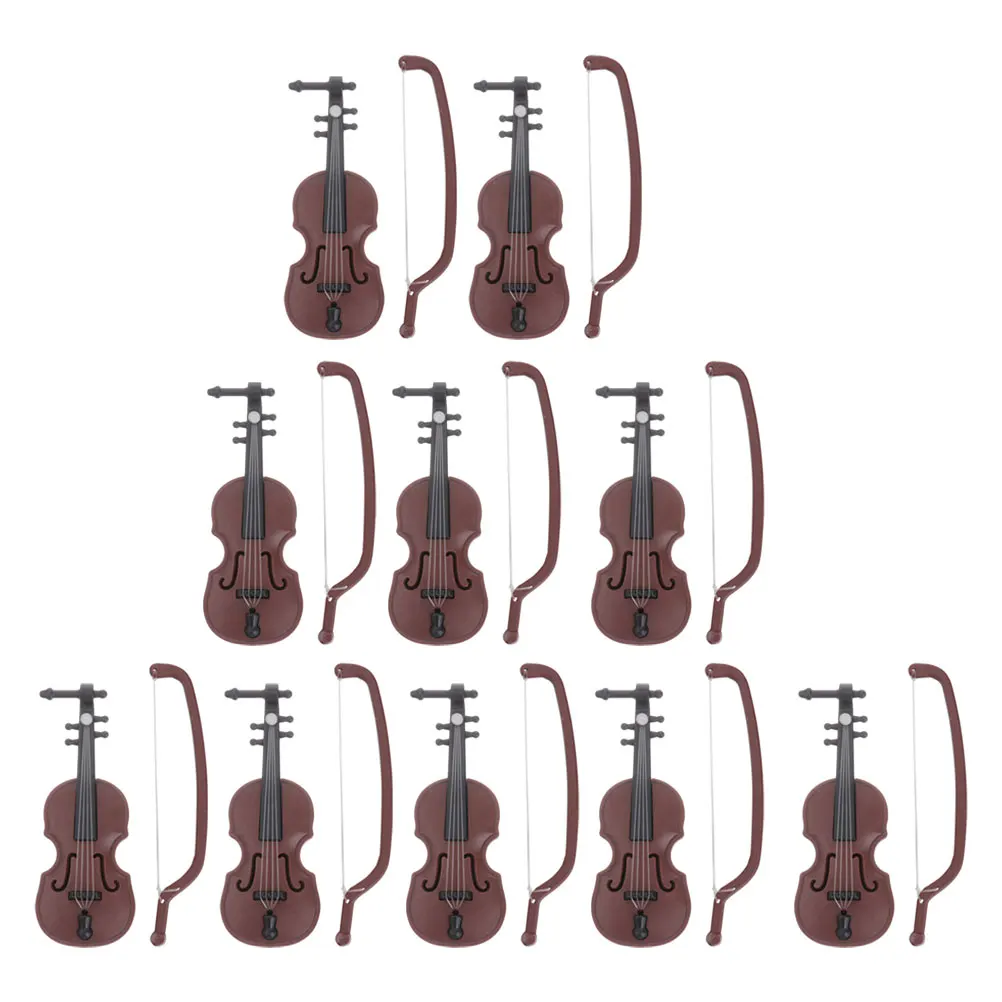 10 set 10 Sets Mini Violin Decorative Ornaments Resin Material Office Christmas Decorations Musical Instruments Model Tiny Size
10 set 10 Sets Mini Violin Decorative Ornaments Resin Material Office Christmas Decorations Musical Instruments Model Tiny Size