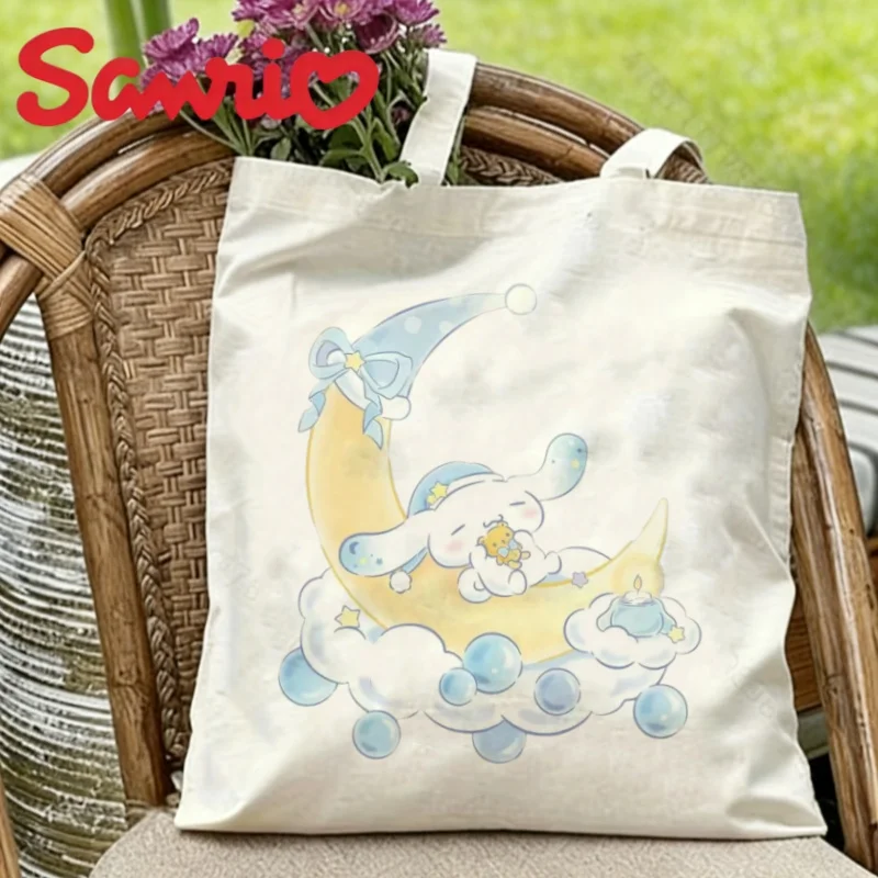 1PC Cinnamoroll Sleeping on Moon Canvas Tote Eco-friendly Reusable Shoulder Bag
1PC Cinnamoroll Sleeping on Moon Canvas Tote Eco-friendly Reusable Shoulder Bag
